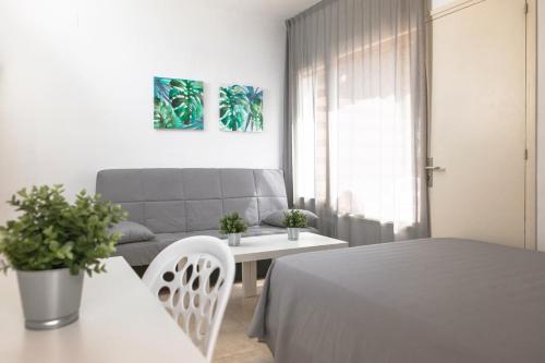 Ruang duduk di RVApartaments Benelux