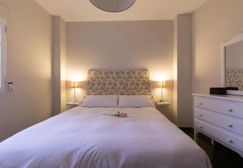 Posteľ alebo postele v izbe v ubytovaní Apartamento valencia centro