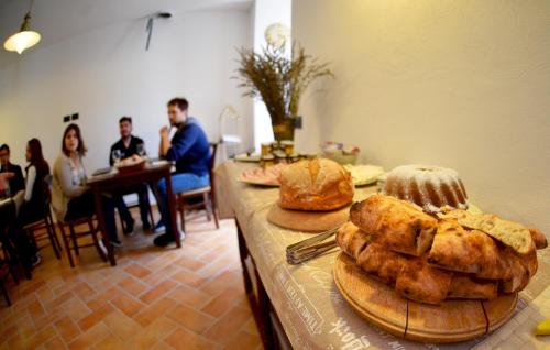 Comida en el bed and breakfast o alrededores