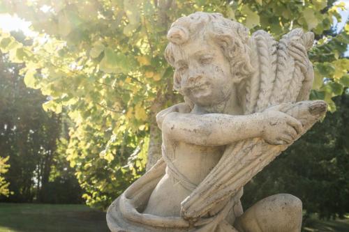 Ein Garten an der Unterkunft Château d'Ardrée