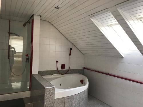 Et badeværelse på Weinurlaub