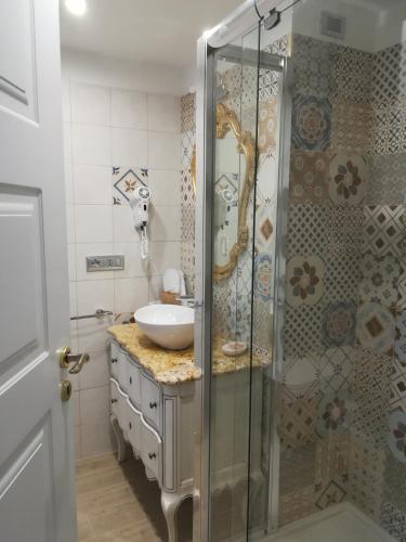 Bilik mandi di b&b Giorgia