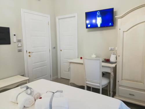 Katil atau katil-katil dalam bilik di b&b Giorgia