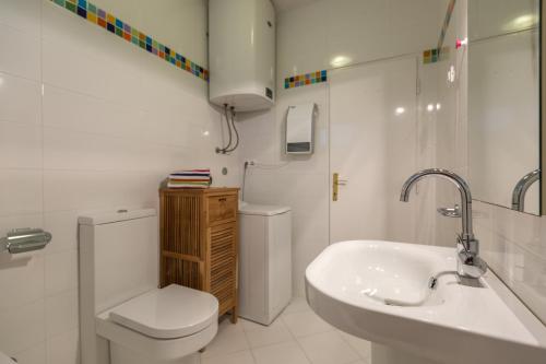 Koupelna v ubytování Apartment “Mirta”