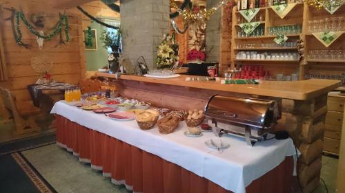 Mad på pensionatet eller i nærheden