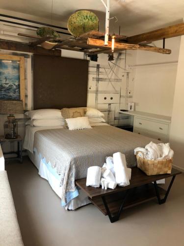 Cama o camas de una habitación en Echi di Puglia