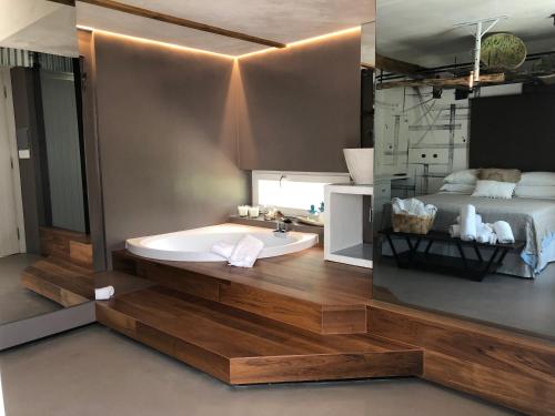 Un baño de Echi di Puglia