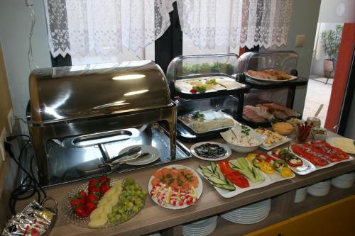 Mad på bed and breakfast-stedet eller i nærheden