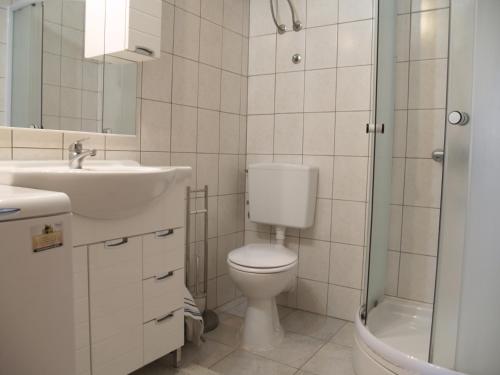 Koupelna v ubytování Apartment Vito