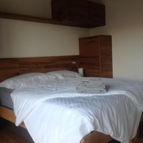 Rooms dei Minatoriにあるベッド