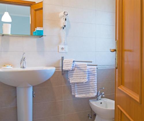 Ένα μπάνιο στο Da Fabio Bed and Breakfast