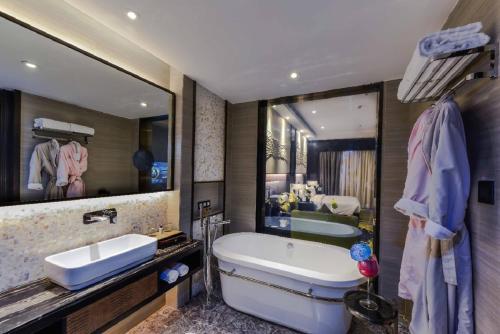 Salle de bains dans l'établissement Braira Al Dammam