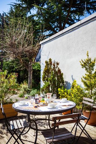 Zahrada ubytování Hôtel De La Plage