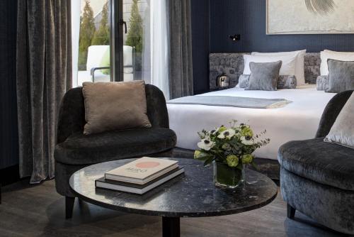 Katil atau katil-katil dalam bilik di Casa Almagro by The Pavilions Hotels & Resorts