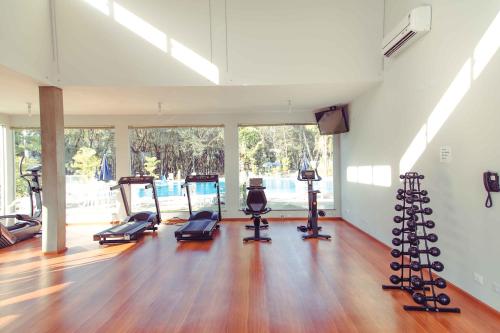 Fitnesscentret og/eller fitnessfaciliteterne på Hotel Água Das Araras