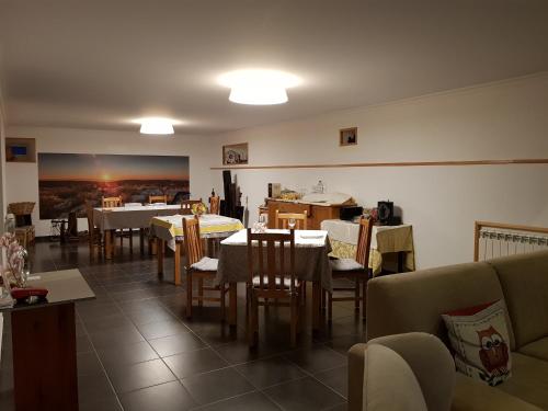 Posezení v ubytování Casa dos Tios