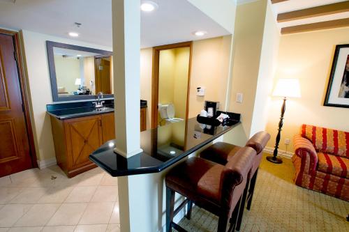 Posezení v ubytování La Posada Hotel