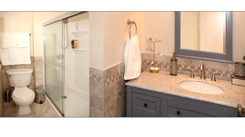 Ванна кімната в Historic Luxury Two Bedroom Apartment