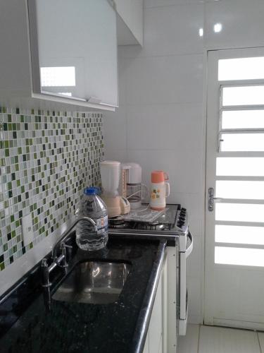 Kuchyň nebo kuchyňský kout v ubytování Sobrado na Cidade de Socorro