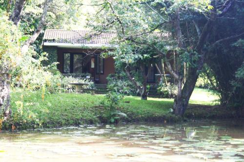 Landskap semula jadi dekat dengan rumah tamu ini