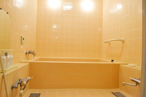 Bilik mandi di Ryokan Matsumuraya