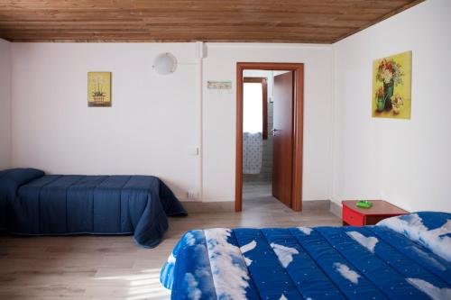 Voodi või voodid majutusasutuse B&B sentiero romantico toas