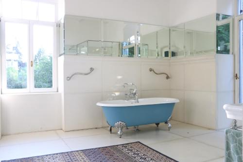 A bathroom at Steiner Villa Badacsony