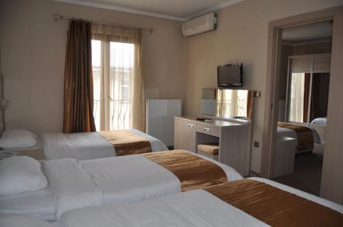 Lova arba lovos apgyvendinimo įstaigoje Arapgir Nazar Hotel