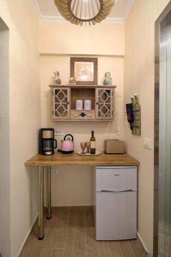 Dapur atau dapur kecil di Margarita Resort