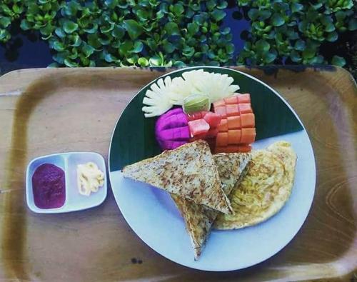 Jídlo v penzionu nebo okolí