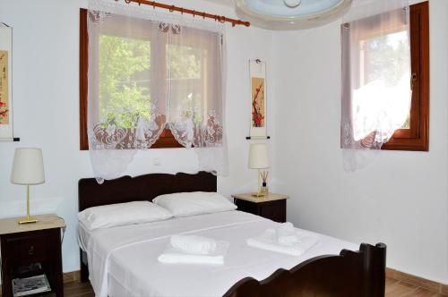Postel nebo postele na pokoji v ubytování Marvelous Sea View Eco Apt