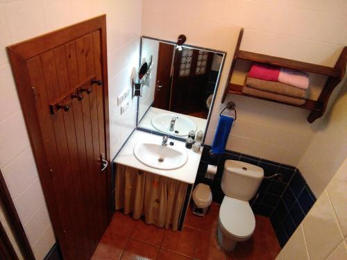 Koupelna v ubytování Bonito apartamento