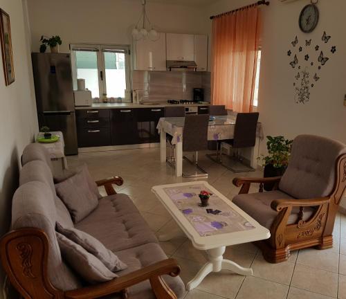 Zona d'estar a Apartman Paulina