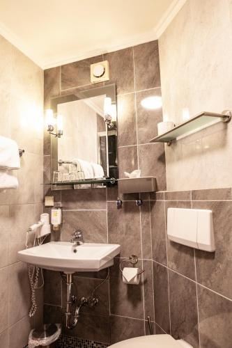 Ванная комната в Hotel Silesia