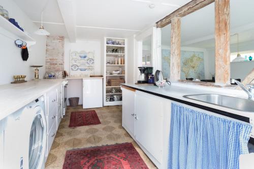 Dapur atau dapur kecil di Nostalgi Marstal