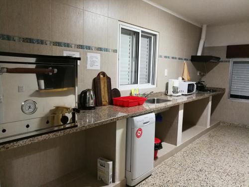 Cuisine ou kitchenette dans l'établissement Los Nogales de Yerua