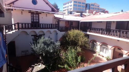 Μπαλκόνι ή βεράντα στο Hotel Santa Mónica