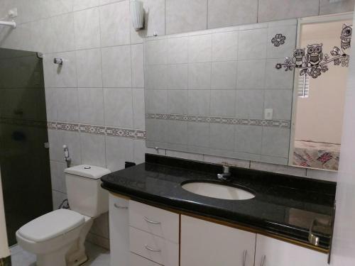 Et badeværelse på Casa Mobiliada Oceania