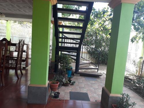 Μπαλκόνι ή βεράντα στο Hostal San Antonio