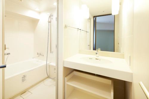 Koupelna v ubytování Ginza Grand Hotel