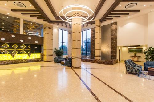 Zona de estar de Hotel Siddhartha, Nepalgunj