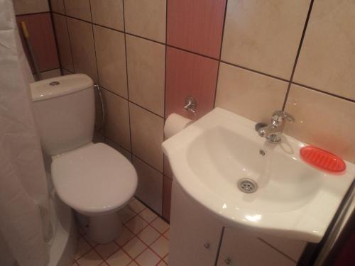 A bathroom at U Jurka
