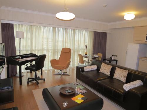 Гостиная зона в Tempo Residence Comfort Izmir