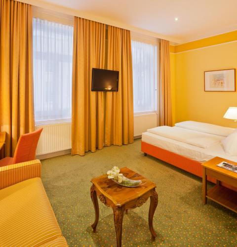 TV/Unterhaltungsangebot in der Unterkunft Hotel Herzoghof