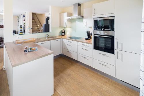 Dapur atau dapur kecil di Winkelschiffchen I mit Sauna