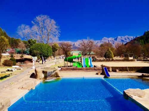Πισίνα στο ή κοντά στο 124 Fairways Drakensberg Gardens