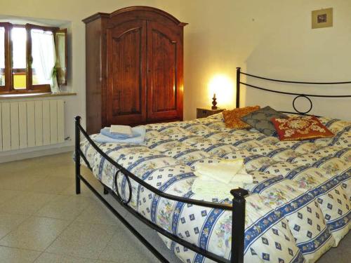 Krevet ili kreveti u jedinici u objektu Casa Vacanze Santa Cristina