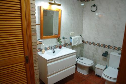 Kúpeľňa v ubytovaní La Buhardilla