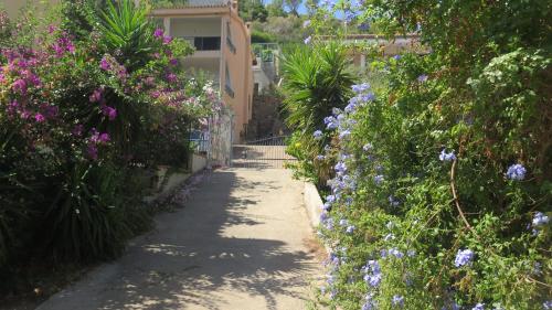 Zahrada ubytování Casa con giardino sulla spiaggia