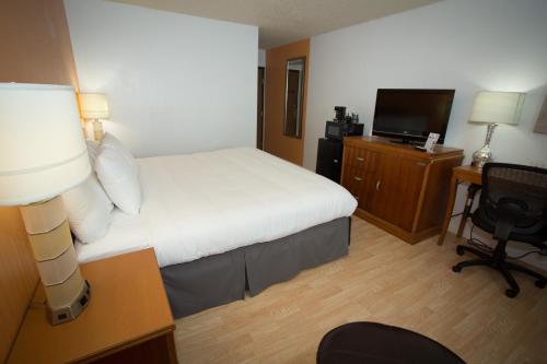 Postel nebo postele na pokoji v ubytování Econo Lodge Alliance